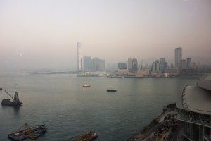 View from the room in Hong Kong in the other direction